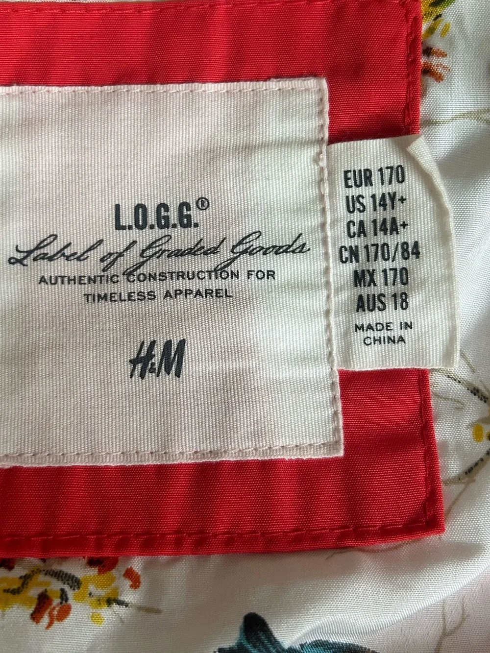 H&M girls quilted